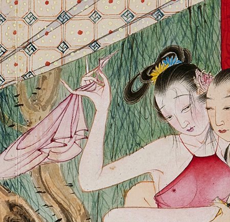 赤坎-迫于无奈胡也佛画出《金瓶梅秘戏图》，却因此成名，其绘画价值不可估量